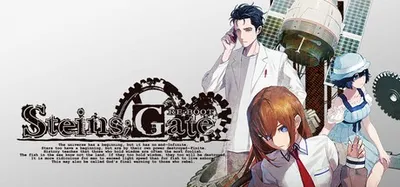 Official STEINS;GATE RE:BOOT Steam header art used on the platforms page